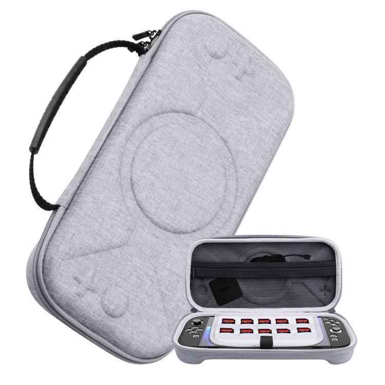 Túi đựng di động họa tiết O-Pattern cho Nintendo Switch 2, Túi PU O-Pattern Đen, Túi vải O-Pattern Xám