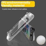 Vỏ TPU trong suốt nguyên khối chống trượt bảo vệ toàn thân cho Nintendo Switch 2, Vỏ TPU nguyên khối