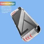 Vỏ TPU trong suốt nguyên khối chống trượt bảo vệ toàn thân cho Nintendo Switch 2, Vỏ TPU nguyên khối