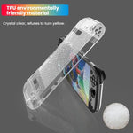 Ốp lưng trong suốt tách rời TPU+PC chống sốc cho Nintendo Switch 2, Ốp lưng tách rời TPU+PC kiểu kim cương