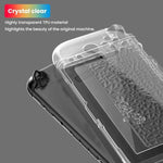Ốp lưng trong suốt tách rời TPU+PC chống sốc cho Nintendo Switch 2, Ốp lưng tách rời TPU+PC kiểu kim cương