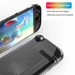 Ốp lưng trong suốt tách rời TPU+PC chống sốc cho Nintendo Switch 2, Ốp lưng tách rời TPU+PC kiểu kim cương