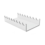 1 cái giá đựng cọ trang điểm trong suốt bằng acrylic, 1 cái, 2 cái