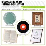 Acrylic Book Picture Frame Plate Stand