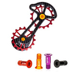 Bộ 2 ốc vít bánh răng chuyển số sau xe đạp ZTTO M5, bánh dẫn chuyển số xe đạp đường trường và địa hình đã cải tiến