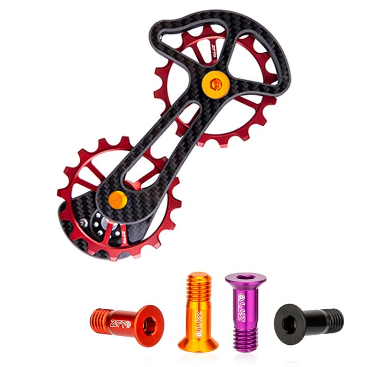 Bộ 2 ốc vít bánh răng chuyển số sau xe đạp ZTTO M5, bánh dẫn chuyển số xe đạp đường trường và địa hình đã cải tiến