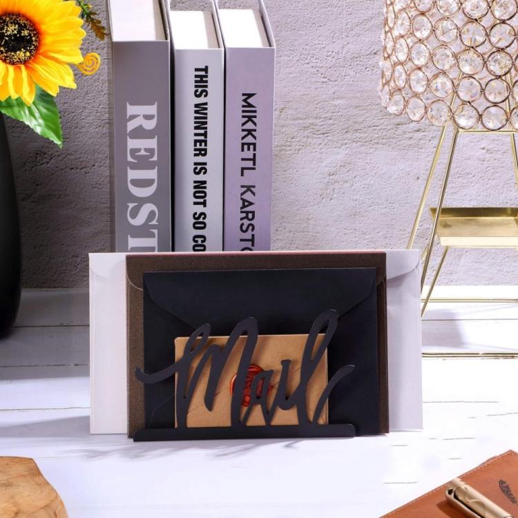1 cái giá đựng thư kim loại cho bàn làm việc văn phòng, 1 cái, 2 cái