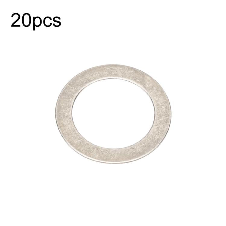 Bộ 20 vòng đệm thép không gỉ bảo vệ đĩa xe đạp ZTTO, xe đạp địa hình