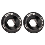 Bộ 2 ốc vít nắp tay đạp hợp kim nhôm xe đạp ZTTO, các màu M18 đen, đỏ, xanh; M19 đen, đỏ, xanh; M20 đen, đỏ, xanh