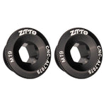 Bộ 2 ốc vít nắp tay đạp hợp kim nhôm xe đạp ZTTO, các màu M18 đen, đỏ, xanh; M19 đen, đỏ, xanh; M20 đen, đỏ, xanh