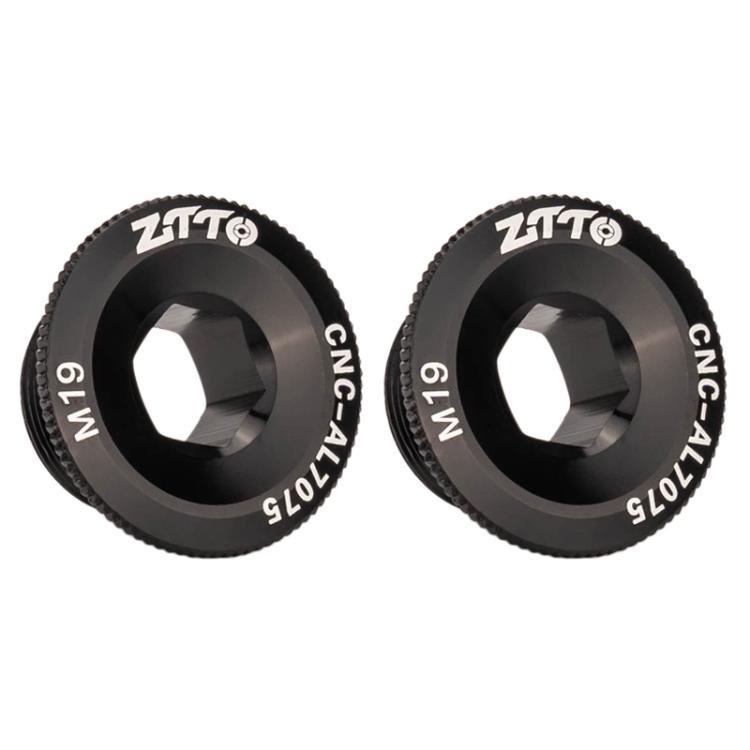 Bộ 2 ốc vít nắp tay đạp hợp kim nhôm xe đạp ZTTO, các màu M18 đen, đỏ, xanh; M19 đen, đỏ, xanh; M20 đen, đỏ, xanh