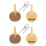2 đôi má phanh dầu đĩa đồng toàn kim loại ZTTO cho xe đạp địa hình, mã MJ-01B, MJ-01D, MJ-01E, MJ-01F, MJ-02A, MJ-02B, MJ-02D, MJ-02F, MJ-03F, MJ-04B, MJ-05B, MJ-05C, MJ-07B, MJ-07C, MJ-07C có lỗ, MJ-08A, MJ-08B, MJ-11A, MJ-11C, MJ-11D