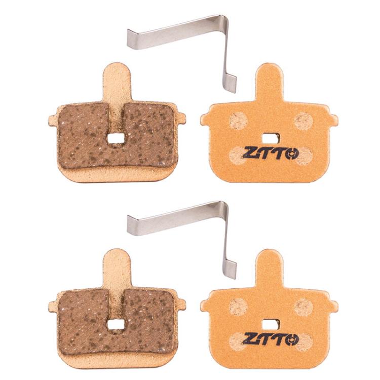 2 đôi má phanh dầu đĩa đồng toàn kim loại ZTTO cho xe đạp địa hình, mã MJ-01B, MJ-01D, MJ-01E, MJ-01F, MJ-02A, MJ-02B, MJ-02D, MJ-02F, MJ-03F, MJ-04B, MJ-05B, MJ-05C, MJ-07B, MJ-07C, MJ-07C có lỗ, MJ-08A, MJ-08B, MJ-11A, MJ-11C, MJ-11D