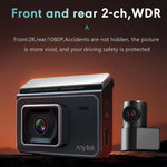Camera ẩn Anytek T2 PRO 3.0 inch 2K HD nhìn ban đêm, ghi hình kép trước và sau, T2 PRO