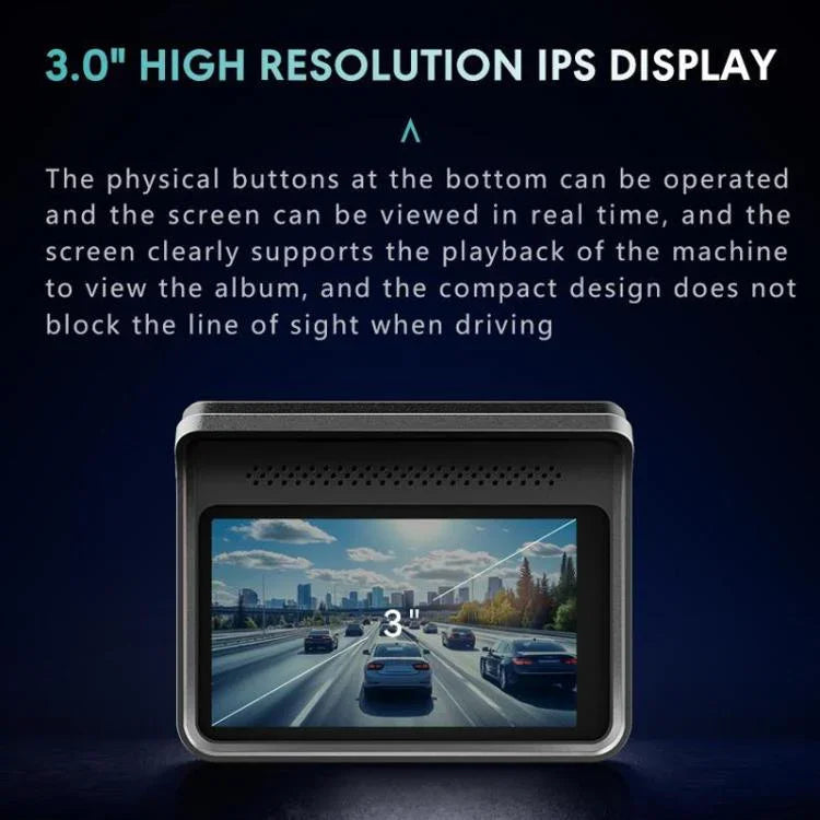 Camera ẩn Anytek T2 PRO 3.0 inch 2K HD nhìn ban đêm, ghi hình kép trước và sau, T2 PRO