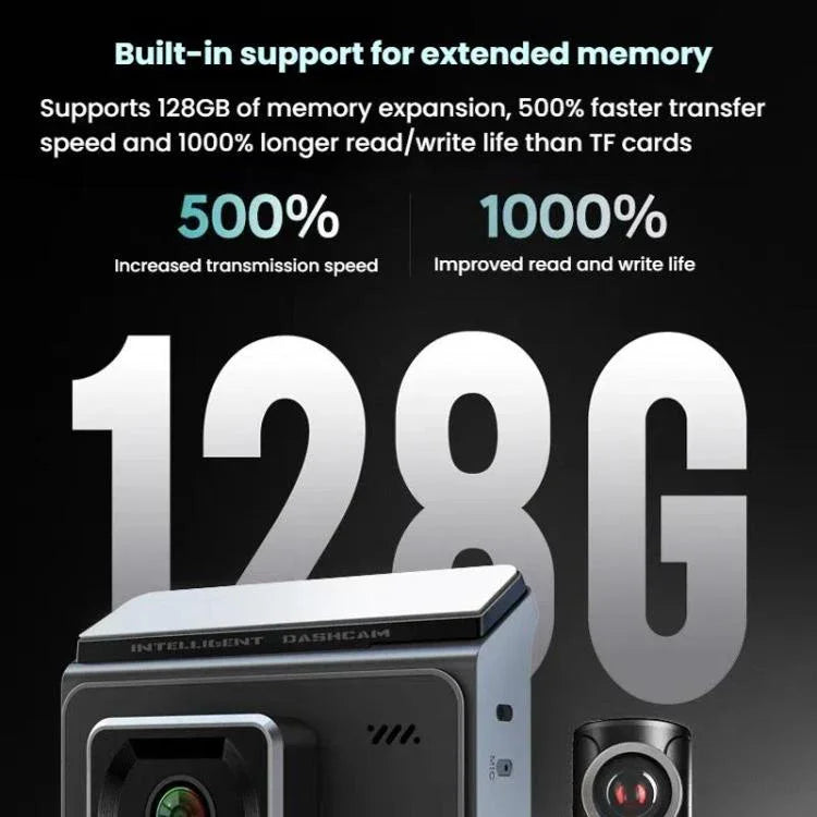 Camera ẩn Anytek T2 PRO 3.0 inch 2K HD nhìn ban đêm, ghi hình kép trước và sau, T2 PRO