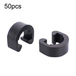 50 chiếc kẹp nhựa C-Clips ZTTO cho cáp chuyển số và phanh xe đạp địa hình