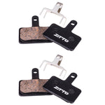 2 đôi má phanh đĩa bán kim loại nhựa tổng hợp ZTTO cho xe đạp địa hình, mã MS-01B, MS-01D, MS-01E, MS-01F, MS-02A, MS-02B, MS-02D, MS-02F, MS-03F, MS-04B, MS-05B, MS-05C, MS-07B, MS-07C, MS-07C có lỗ, MS-08A, MS-08B, MS-11A, MS-11C, MS-11D