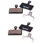 2 đôi má phanh đĩa bán kim loại nhựa tổng hợp ZTTO cho xe đạp địa hình, mã MS-01B, MS-01D, MS-01E, MS-01F, MS-02A, MS-02B, MS-02D, MS-02F, MS-03F, MS-04B, MS-05B, MS-05C, MS-07B, MS-07C, MS-07C có lỗ, MS-08A, MS-08B, MS-11A, MS-11C, MS-11D
