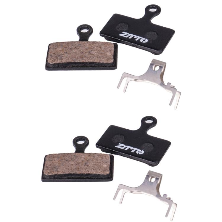 2 đôi má phanh đĩa bán kim loại nhựa tổng hợp ZTTO cho xe đạp địa hình, mã MS-01B, MS-01D, MS-01E, MS-01F, MS-02A, MS-02B, MS-02D, MS-02F, MS-03F, MS-04B, MS-05B, MS-05C, MS-07B, MS-07C, MS-07C có lỗ, MS-08A, MS-08B, MS-11A, MS-11C, MS-11D