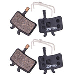 2 đôi má phanh đĩa bán kim loại nhựa tổng hợp ZTTO cho xe đạp địa hình, mã MS-01B, MS-01D, MS-01E, MS-01F, MS-02A, MS-02B, MS-02D, MS-02F, MS-03F, MS-04B, MS-05B, MS-05C, MS-07B, MS-07C, MS-07C có lỗ, MS-08A, MS-08B, MS-11A, MS-11C, MS-11D