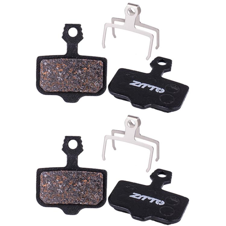 2 đôi má phanh đĩa bán kim loại nhựa tổng hợp ZTTO cho xe đạp địa hình, mã MS-01B, MS-01D, MS-01E, MS-01F, MS-02A, MS-02B, MS-02D, MS-02F, MS-03F, MS-04B, MS-05B, MS-05C, MS-07B, MS-07C, MS-07C có lỗ, MS-08A, MS-08B, MS-11A, MS-11C, MS-11D