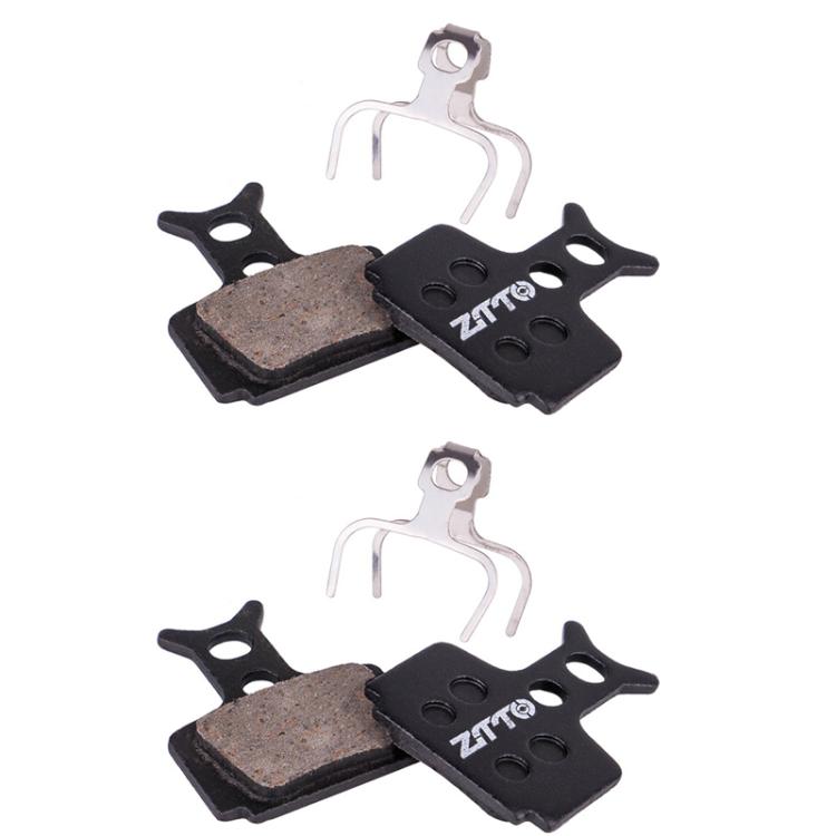 2 đôi má phanh đĩa bán kim loại nhựa tổng hợp ZTTO cho xe đạp địa hình, mã MS-01B, MS-01D, MS-01E, MS-01F, MS-02A, MS-02B, MS-02D, MS-02F, MS-03F, MS-04B, MS-05B, MS-05C, MS-07B, MS-07C, MS-07C có lỗ, MS-08A, MS-08B, MS-11A, MS-11C, MS-11D