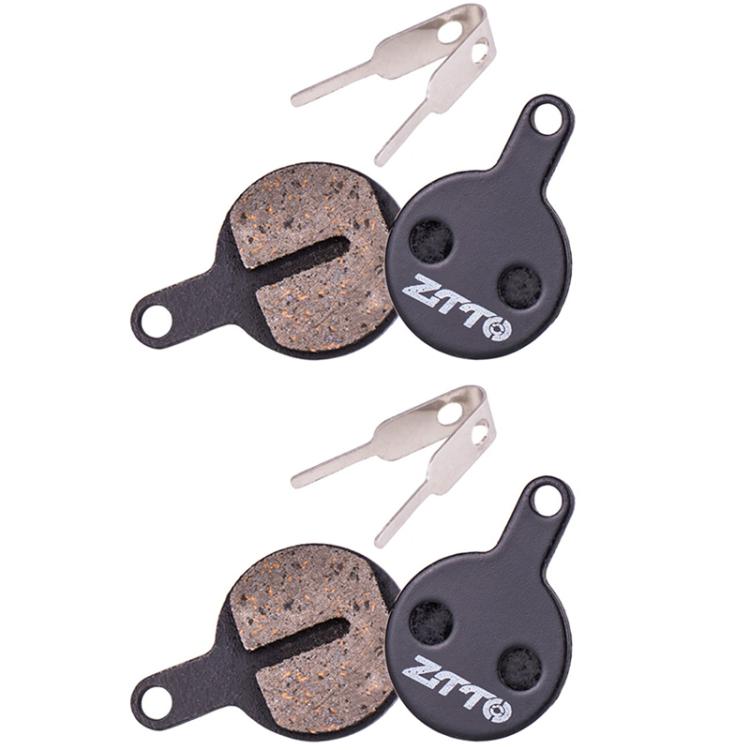2 đôi má phanh đĩa bán kim loại nhựa tổng hợp ZTTO cho xe đạp địa hình, mã MS-01B, MS-01D, MS-01E, MS-01F, MS-02A, MS-02B, MS-02D, MS-02F, MS-03F, MS-04B, MS-05B, MS-05C, MS-07B, MS-07C, MS-07C có lỗ, MS-08A, MS-08B, MS-11A, MS-11C, MS-11D