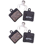 2 đôi má phanh đĩa bán kim loại nhựa tổng hợp ZTTO cho xe đạp địa hình, mã MS-01B, MS-01D, MS-01E, MS-01F, MS-02A, MS-02B, MS-02D, MS-02F, MS-03F, MS-04B, MS-05B, MS-05C, MS-07B, MS-07C, MS-07C có lỗ, MS-08A, MS-08B, MS-11A, MS-11C, MS-11D