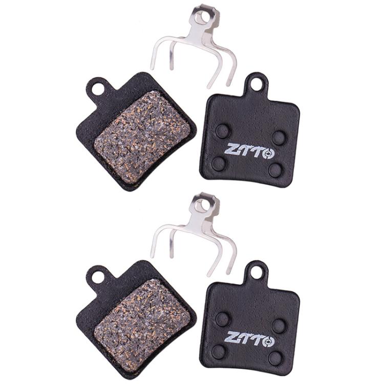 2 đôi má phanh đĩa bán kim loại nhựa tổng hợp ZTTO cho xe đạp địa hình, mã MS-01B, MS-01D, MS-01E, MS-01F, MS-02A, MS-02B, MS-02D, MS-02F, MS-03F, MS-04B, MS-05B, MS-05C, MS-07B, MS-07C, MS-07C có lỗ, MS-08A, MS-08B, MS-11A, MS-11C, MS-11D