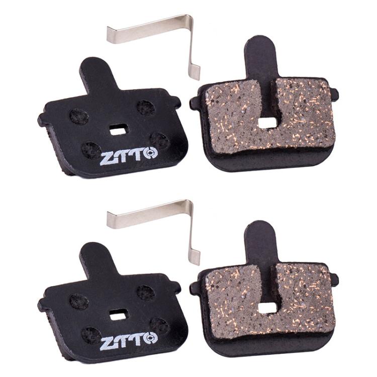 2 đôi má phanh đĩa bán kim loại nhựa tổng hợp ZTTO cho xe đạp địa hình, mã MS-01B, MS-01D, MS-01E, MS-01F, MS-02A, MS-02B, MS-02D, MS-02F, MS-03F, MS-04B, MS-05B, MS-05C, MS-07B, MS-07C, MS-07C có lỗ, MS-08A, MS-08B, MS-11A, MS-11C, MS-11D