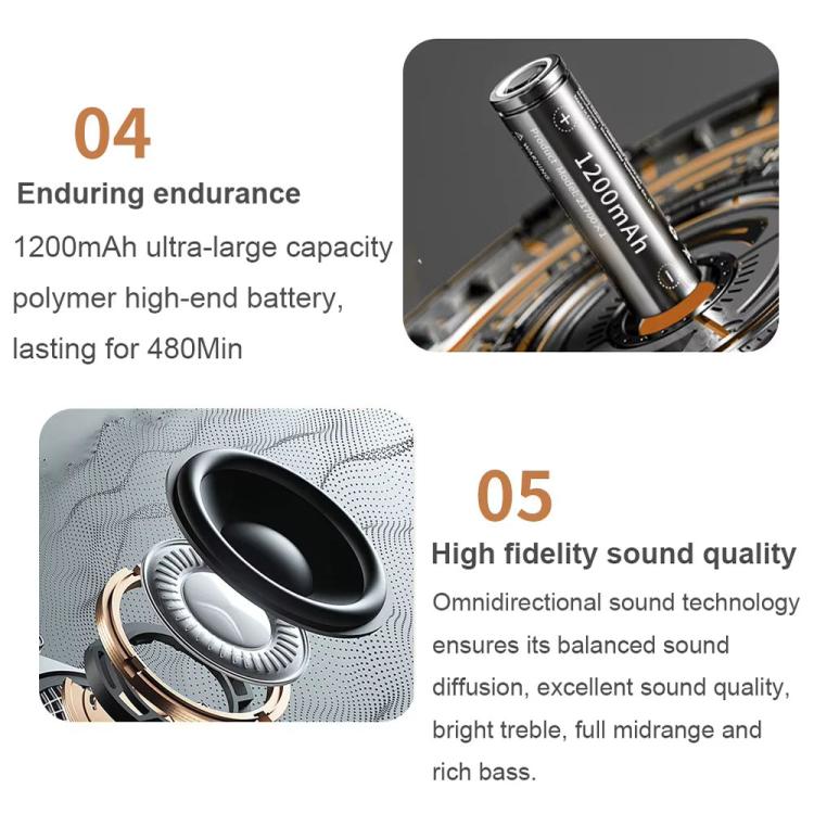Loa Bluetooth gramophone mini màu sắc AVWOO A17 phong cách cổ điển