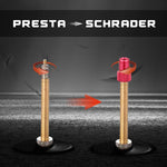 10 bộ chuyển đổi van Presta sang Schrader cho xe đạp đường trường địa hình ZTTO