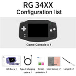 Máy chơi game cầm tay ANBERNIC RG 34XX Cổ điển Retro Không dây WIFI Máy chơi game video, Chuẩn 32G-Không có trò chơi, Chuẩn + 64G, Chuẩn + 128G, Chuẩn + 256G
