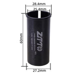 2 ống giảm chuyển đổi cọc yên xe đạp ZTTO, các kích thước 25.4-27.2mm 001, 25.4-28.6mm 002, 27.2-28.6mm 003, 27.2-30.4mm 004, 27.2-30.8mm 005, 27.2-31.6mm 006, 27.2-33.9mm 007, 31.8-34.9mm 008, 30.9-31.6mm 009, 25.4-30.9mm 010, 25.4-31.6mm 011