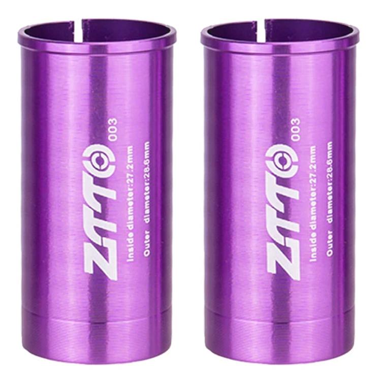 2 ống giảm chuyển đổi cọc yên xe đạp ZTTO, các kích thước 25.4-27.2mm 001, 25.4-28.6mm 002, 27.2-28.6mm 003, 27.2-30.4mm 004, 27.2-30.8mm 005, 27.2-31.6mm 006, 27.2-33.9mm 007, 31.8-34.9mm 008, 30.9-31.6mm 009, 25.4-30.9mm 010, 25.4-31.6mm 011