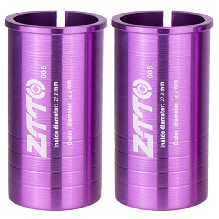 2 ống giảm chuyển đổi cọc yên xe đạp ZTTO, các kích thước 25.4-27.2mm 001, 25.4-28.6mm 002, 27.2-28.6mm 003, 27.2-30.4mm 004, 27.2-30.8mm 005, 27.2-31.6mm 006, 27.2-33.9mm 007, 31.8-34.9mm 008, 30.9-31.6mm 009, 25.4-30.9mm 010, 25.4-31.6mm 011