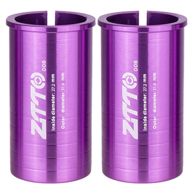 2 ống giảm chuyển đổi cọc yên xe đạp ZTTO, các kích thước 25.4-27.2mm 001, 25.4-28.6mm 002, 27.2-28.6mm 003, 27.2-30.4mm 004, 27.2-30.8mm 005, 27.2-31.6mm 006, 27.2-33.9mm 007, 31.8-34.9mm 008, 30.9-31.6mm 009, 25.4-30.9mm 010, 25.4-31.6mm 011