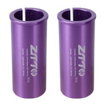 2 ống giảm chuyển đổi cọc yên xe đạp ZTTO, các kích thước 25.4-27.2mm 001, 25.4-28.6mm 002, 27.2-28.6mm 003, 27.2-30.4mm 004, 27.2-30.8mm 005, 27.2-31.6mm 006, 27.2-33.9mm 007, 31.8-34.9mm 008, 30.9-31.6mm 009, 25.4-30.9mm 010, 25.4-31.6mm 011