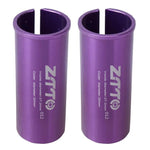 2 ống giảm chuyển đổi cọc yên xe đạp ZTTO, các kích thước 25.4-27.2mm 001, 25.4-28.6mm 002, 27.2-28.6mm 003, 27.2-30.4mm 004, 27.2-30.8mm 005, 27.2-31.6mm 006, 27.2-33.9mm 007, 31.8-34.9mm 008, 30.9-31.6mm 009, 25.4-30.9mm 010, 25.4-31.6mm 011