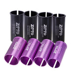 2 ống giảm chuyển đổi cọc yên xe đạp ZTTO, các kích thước 25.4-27.2mm 001, 25.4-28.6mm 002, 27.2-28.6mm 003, 27.2-30.4mm 004, 27.2-30.8mm 005, 27.2-31.6mm 006, 27.2-33.9mm 007, 31.8-34.9mm 008, 30.9-31.6mm 009, 25.4-30.9mm 010, 25.4-31.6mm 011