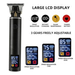 Rechargeable Haircut Kit Hair Clippers For Men - Zero Blade Trimmer For Vintage Oil Head & Bald Head Styles