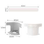4pcs /Pack Invisible Card Slot Anti-slip Sheet Fixer Sheet Clip