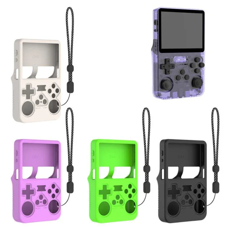 Ốp bảo vệ silicone chống bụi cho máy chơi game cầm tay ANBERNIC R36S