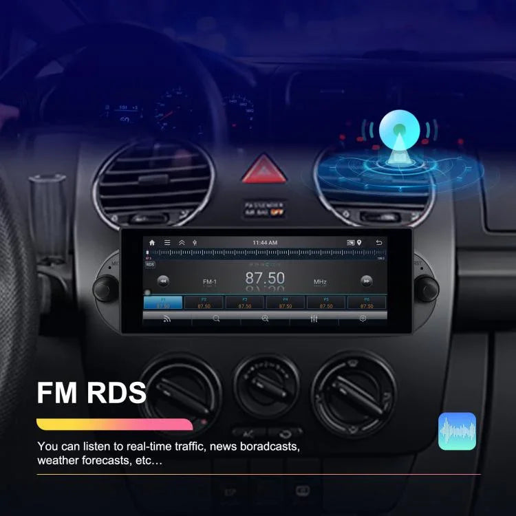 Màn hình ngang 6.86 inch Android cho xe Volkswagen Beetle 2002-2010, bộ phát nhạc ô tô, tiêu chuẩn, tiêu chuẩn + AHD + micro