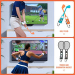 JYS NS2281 Cho Nintendo Switch 2 Bộ Thể Thao 9 Trong 1 Phụ Kiện Tay Cầm Trái Và Phải