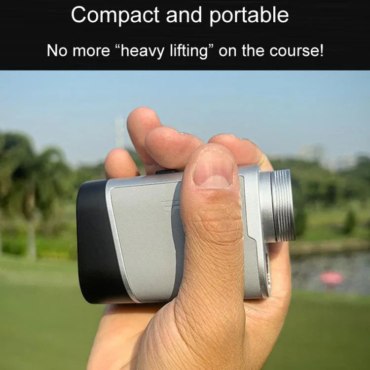 Máy đo khoảng cách golf bỏ túi mini có bù dốc từ tính PGM JQ018 1200 yard