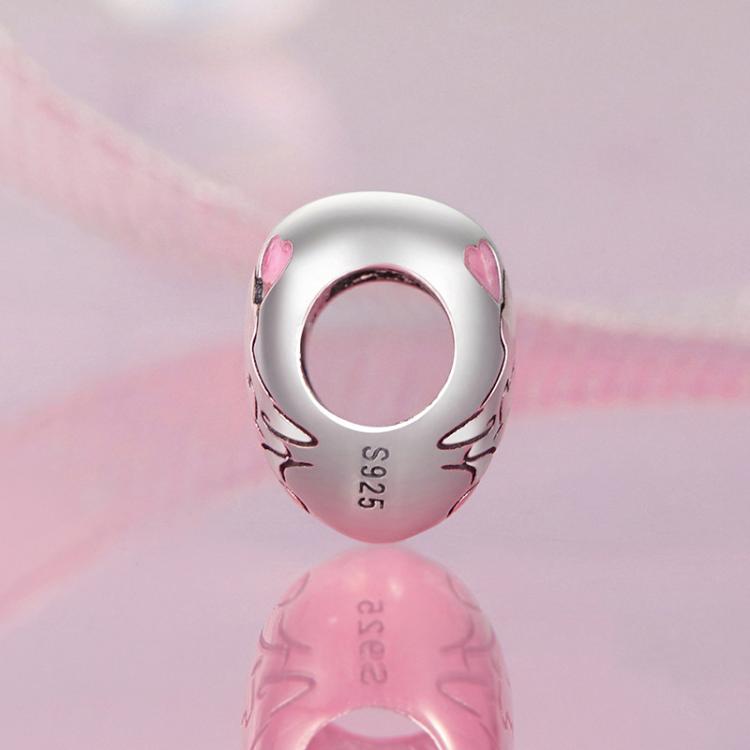 Hạt bạc S925 giọt dầu đôi hôn tình yêu