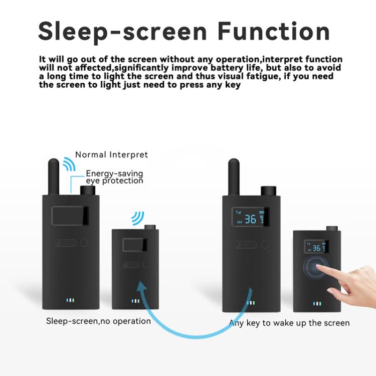 Micro không dây 2.4G cho hội nghị văn phòng, hướng dẫn viên một chiều một-nhiều, bộ phát YWI22, bộ thu YWI22