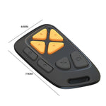 Điều Khiển Từ Xa Bluetooth Không Dây Cho Điện Thoại, Bấm Máy Ảnh, Lật Trang Sách Điện Tử, Tăng Like TikTok Shorts